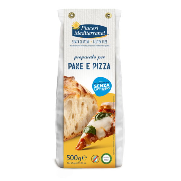 Bread and Pizza Flour Mix Piaceri Mediterranei gluten-free
